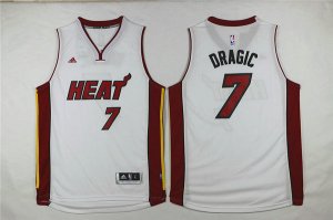 Maillot De Basket Miami Heat Goran Dragic 3 Tissus Sportif Fans Edition Blanc